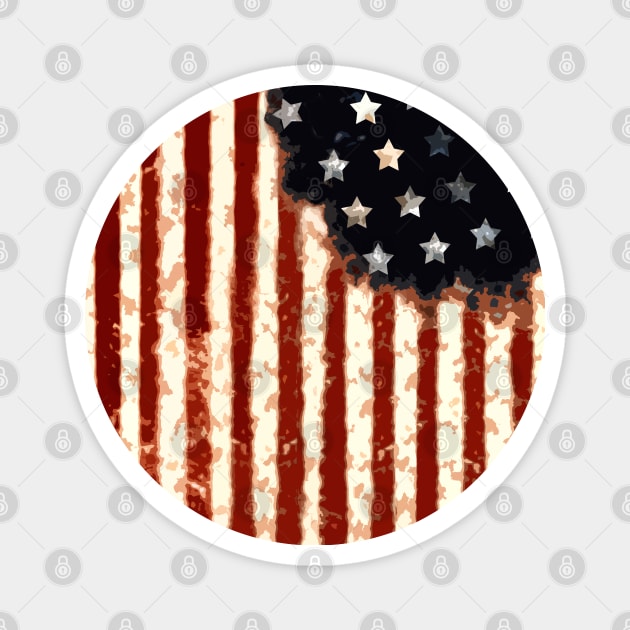 USA Magnet by Saleire